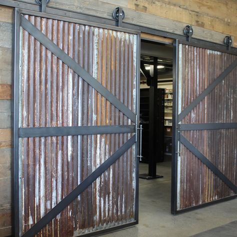 Barn style sliding doors