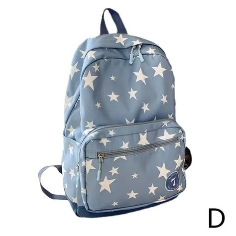 Star Backpack For Women Men, 17 Inch Star Laptop Backpack College Bag Cute Travel Backpack Student Back To School Casual Bo U1E8 - AliExpress Cute Backpacks For Traveling, School Bags For Girls, Daily Bag, College Bags, Blue Backpack, Cute Backpacks, Large Backpack, Leather Shoes Men, Laptop Backpack