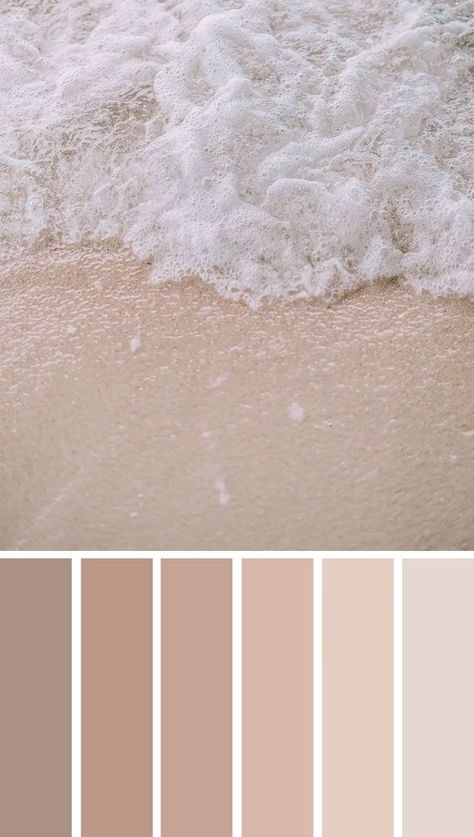 Sand Paint Color, Painted Bedroom Doors, Office Wall Colors, Nude Color Palette, Home Beauty Salon, Bedroom Color Combination, Pantone Palette, Beige Color Palette, Bedroom Colour Palette