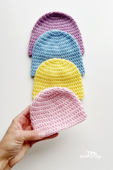 Crochet baby mittens