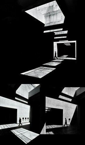 White Space Design Graphic, Black And White Photo Collage, Serge Najjar, Shadow Architecture, Collage Architecture, Architecture Collage, Architecture Graphics, Architecture Illustration, Light And Space