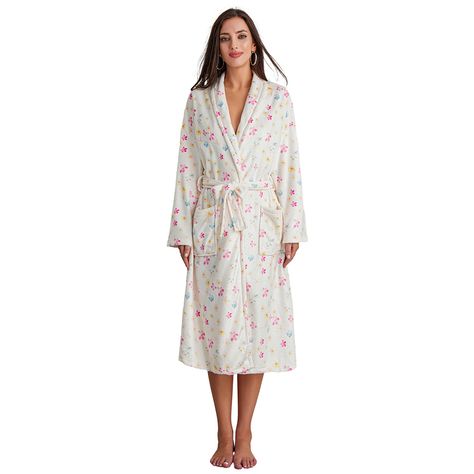 PRICES MAY VARY. Material: Roiysan Women Y2k Fruit Robe with Pockets and Belt are made of high quality polyester blend fabric, with good water absorption, soft, and comfortable to wear. A must have Cute Floral Fruit Long Robe in every girls wardrobe. Design: Cute fruit print long robe, soft comfy fleece bathrobe, long sleeve lapel collar nightgown, open front plush robe with belt, cartoon floral pattern bathrobe, fruit berries fleece robe with pockets, y2k homewear sleepwear nightwear. Occasions Women’s Robes, Cute Robes, Long Robe Nightgowns, Sleepwear Women Nightwear, Flannel Kimono, Flannel Robe, Fruit Berries, Plush Robe, Kimono Dressing Gown