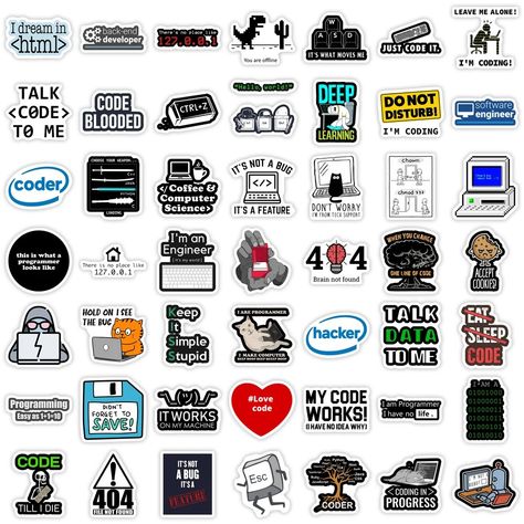 Programming Stickers Java Js Php Docker Bitcoin Html Cloud Language Pvc Waterproof For Notebook Suitcase Laptop Fridg Kids Toy - Stickers - AliExpress Programming Stickers, Computer Science Programming, Science Stickers, Java Programming, Best Friend Gifs, Science Student, Learn To Code, Cartoon Stickers, Study Hard