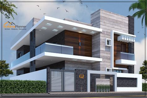 Get House Plan, Floor Plan, 3D Elevations online in Bangalore | Best Architects in Bangalore Modern Bungalow House Design, 3d Elevation, House Outer Design, Small House Front Design, House Balcony Design, Latest House Designs, Modern Bungalow House, Kerala House Design, Modern House Facades