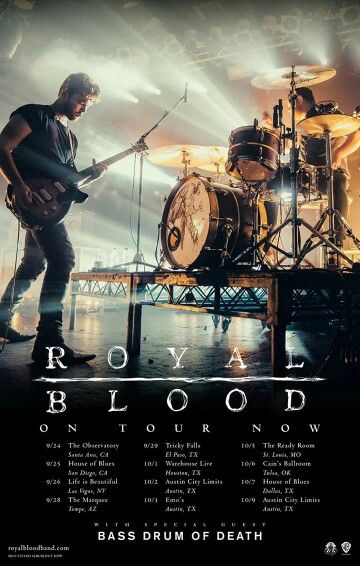 Royal blood Royal Blood Band, Royal Blood, Rock And Roll Bands, Band Posters, Room Posters, Concert Posters, Life Is Beautiful, St Louis, Rock And Roll