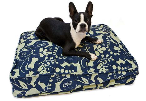 What a cute dog bed! Upcycled Pet Bed, Stylish Dog Beds, Diy Pet Bed, Mutt Dog, Designer Dog Beds, Diy Dog Bed, Covered Dog Bed, Cool Dog Beds, Happy Animals