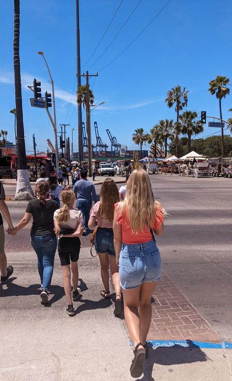 walking the streets of ensenada insta: jessica_dgraf Ensenada Mexico, Mexico Cruise, California Travel, Summer Travel, The Streets, Trip Planning, New York Skyline, Times Square, Walking