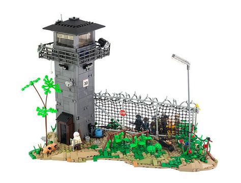 Who doesn't love zombies? Lego Swat, Lego Apocalypse, Lego Zombies, Lego Ww2, Lego Furniture, Lego Buildings, Lego Army, Lego Sculptures, Lego Military