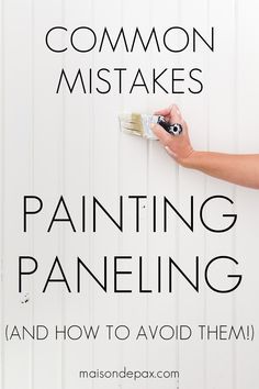 Painting Paneling Walls, Painting Paneling, Painting Over Paneling, Paint Wood Paneling, Paint Over Wood Paneling, Wood Paneling Makeover, Paneling Makeover, Painting Wood Paneling, Mdf Panel