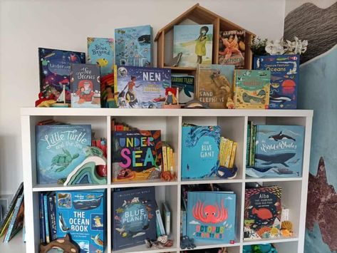 Ocean Theme Play: Toy Shelfie Rotation Ideas and Resources - Busy Busy Learning Themed Toy Rotation, Toy Rotation Themes, Sea Life Centre, Toy Rotation, Types Of Play, Topic Ideas, Busy Busy, Seasonal Activities, Books Crafts