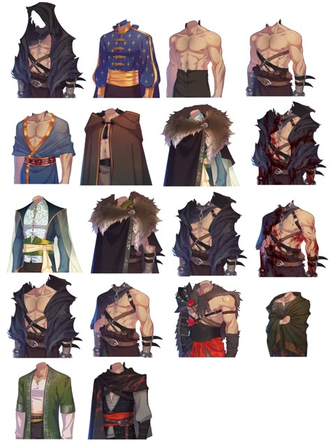 Sorcerer Outfits Male, Warrior Clothes Drawing Male, Warrior Outfits Men Drawing, Bard Clothes Dnd Male, Noble Clothes Drawing, Botw Inspired Outfit, Adventure Clothes Drawing Male, Mediavel Outfit, Dnd Outfit Design Male