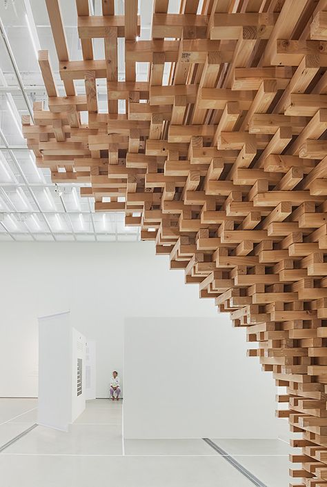 Escalier Design, Wooden Architecture, Plafond Design, Parametric Architecture, Wood Architecture, Timber Structure, Parametric Design, Structure Architecture, The Ceiling