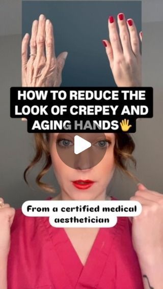 KENDRA DRUMM✨🇨🇦 on Instagram: "How to reduce crepey hands ! Here’s some tips with products you may already have at home 💕✨  ~  #agingtips #aginggracefully #agingbackwards #medicalesthetician #skincaretips101 #skincareforall" Ugly Hands, Beauty Education, Crepe Skin, Wrinkles Hands, Medical Esthetician, Medical Aesthetician, Beauty Treatments Skin Care, Body Massage Techniques, Skin Renewal