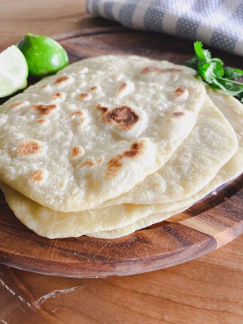 Homemade Tortillas Recipe - Grace In Cozy Home Made Tortillas, Homemade Tortilla Recipe, Short Ribs Slow Cooker, Tortillas Recipe, Ragu Sauce, Essential Oil Roller Balls, Tortilla Press, Homemade Enchiladas, Homemade Pizza Dough