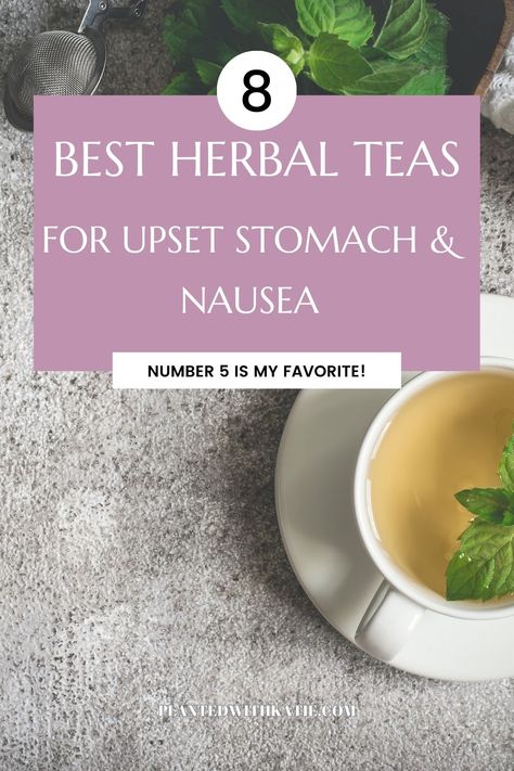 best herbal teas for upset stomach and nausea relief Teas For Stomach Ache, Natural Tummy Ache Remedies, Herbs For Nausea, Tummy Ache Remedy, Tea For Upset Stomach, Tea For Stomach Ache, Tea For Nausea, Teas For Digestion, Upset Stomach Remedy