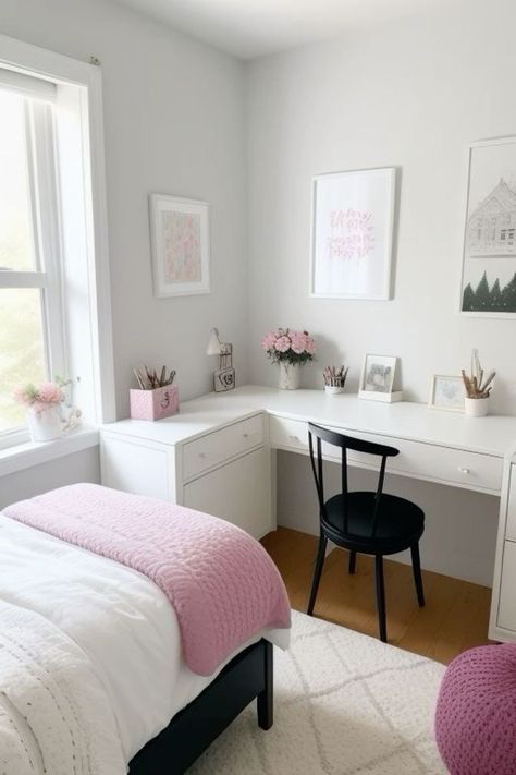 Aesthetic Dorm Room Ideas, Aesthetic Dorm Room, 60 Aesthetic, Room Ideas On A Budget, Bedroom Ideas For Small Rooms Cozy, Aesthetic Bedroom Ideas, Dorm Room Ideas, Bedroom Decor For Teen Girls, Budget Bedroom