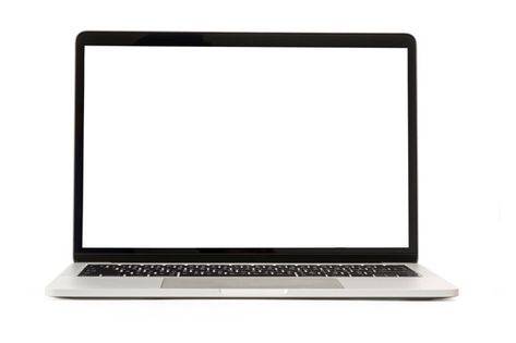 Blank form of laptop computer frame with... | Premium Photo #Freepik #photo #frame #computer #office #laptop Monochrome Photoshoot, Blank Form, Computer Office, Laptop Computers, Premium Photo, Photo Frame, White Background, Presentation, Gif