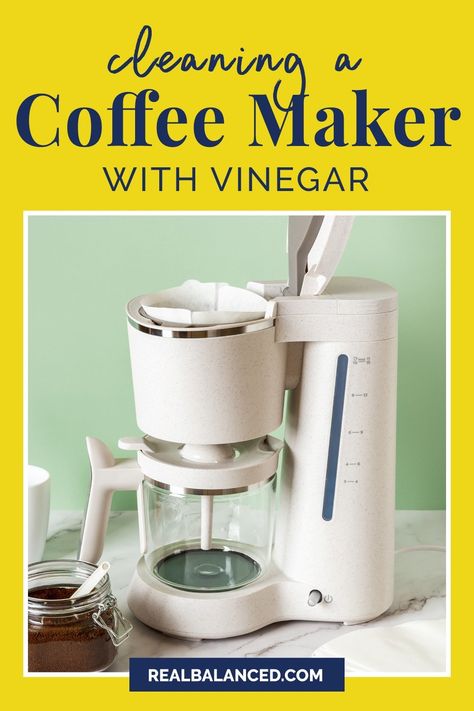 Keeping your coffee maker clean is key to both the flavor of your coffee and the life of your machine. Over time, minerals from hard water can collect inside, affecting the taste and even leading to wear on the machine. Cleaning it with vinegar is a simple and budget-friendly way to clear out these deposits and freshen up your coffee maker. Nut Free Paleo, Coffee Maker Cleaning, Natural Cleaner, Holiday Favorite Recipes, Primal Recipes, Vinegar Cleaning, Peppermint Mocha, Natural Cleaners, Coffee Tasting