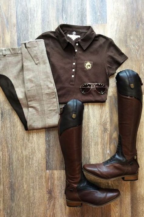 Equestrian, Brown Boots, Riding Boots, Women's Equestrian, Riding Gear, Mens Polo, Men's Polo Shirt, Polo Ralph Lauren, Polo Shirt