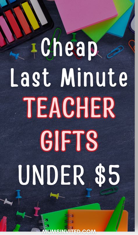 Looking for budget-friendly, cheap teacher appreciation gifts for your favorite teachers? Browse this roundup of unique, inexpensive small gifts under $5. Find funny, useful teacher gifts like personalized mugs, thank you cards, custom tote bags, gift cards, handmade crafts, books for the classroom, potted plants & so much more! Ideal for Teacher Appreciation Week, male teachers, female teachers, school staff & admin. Affordable little gifts that pack a punch. end of year teacher gifts. Useful Teacher Gifts, Bulk Teacher Appreciation Gifts, Bulk Teacher Gifts, Cheap Teacher Appreciation Gifts, Inexpensive Teacher Appreciation Gifts, Male Teachers, Inexpensive Teacher Gifts, End Of Year Teacher Gifts, Unique Teacher Appreciation Gifts