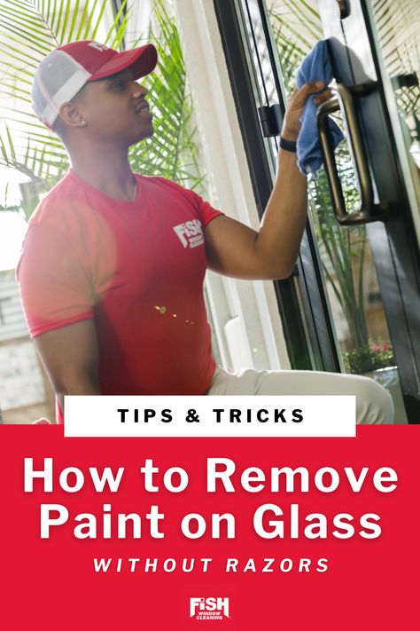 How To Remove Paint From Windows, How To Remove Paint From Glass Window, Remove Paint From Glass, Neck Painting, Remove Acrylic Paint, Painted French Doors, How To Remove Paint, Painted Window Frames, Painting On Glass Windows