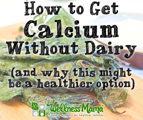 Source Of Calcium, Good Sources Of Calcium, Wellness Mama, Nutrition Course, Healthier Food, Dairy Products, Food Source, Health Articles, Healthy Families