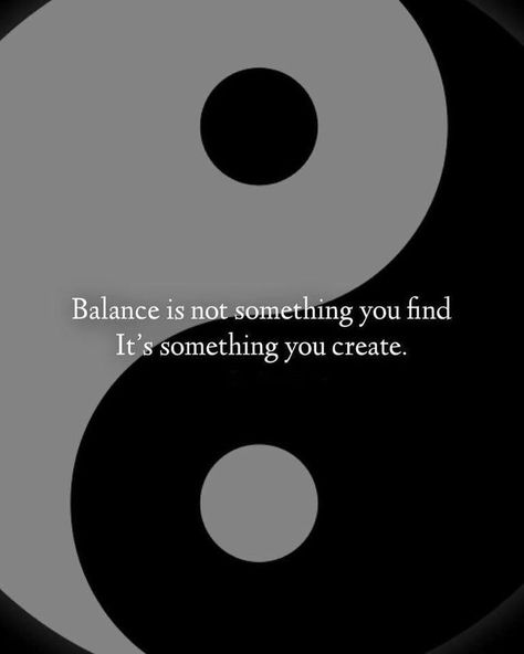 Yin Yang Quotes, Moto Quotes, Life Balance Quotes, Wall Prints Quotes, Jin Jang, Perfect Tattoo, Knowledge And Wisdom, Magic Words, Yoga Quotes