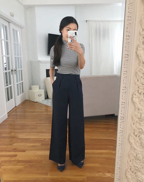 wide leg trouser pants for petite women Business Causal Outfits Women, Pants For Short Women, Outfit Petite, Teacher Fashion, Teacher Wear, Wide Leg Pants Outfit, Extra Petite, Flattering Pants, Leg Pants Outfit