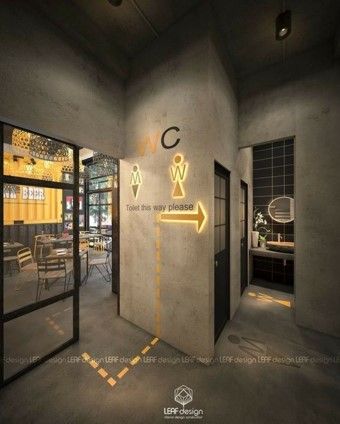 Black Gym Interior, Modern Gym Interior Design, Interior Design Gym, Gym Interior Design Ideas, Industrial Gym, Gym Design Interior, Industrial Cafe, Industrial Office Design, Restroom Design