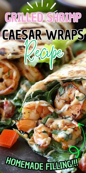 Grilled Shrimp Caesar Wraps Healthy Shrimp Wrap Recipes, Grilled Shrimp Caesar Wrap, Shrimp Caesar Wrap, Shrimp Ceaser Wraps, Grilled Shrimp Ceasar Wrap, Shrimp Wraps Recipes, Bbq Steak Sandwich, Bbq Sandwich Recipe, Smoked Steak