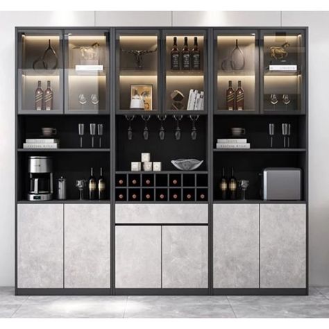 Pantry Organization|Kitchen Organization Ideas| Indian Pantry Organization Home bar design ideas Indian Pantry Organization, Glass Crockery Unit, Dinning Room Shelves, Glass Crockery, Wine Cabinet Design, Home Decor Business Ideas, Crockery Cabinet Design, Display Cabinet Design, Crockery Cabinet