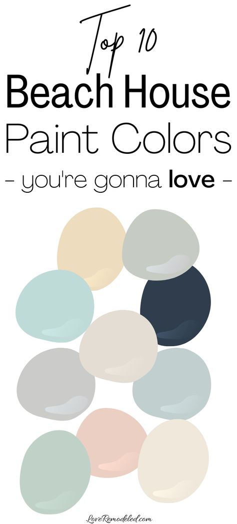 Beach House Paint Colors Gray Beach House Decor, Beach Theme Paint Colors Living Room, Best Paint Colors For Beach House, Whole House Coastal Paint Scheme, Seaglass Color Bedroom, Coastal Decor Paint Colors, Beach House Paint Colors Interior Behr, East Coast Paint Colors, Beach Bedroom Wall Colors