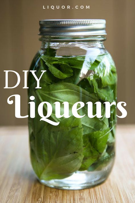 It’s never too early to begin thinking about the holidays, and Thanksgiving is a month away. The perfect present is one that’s homemade. So before you get swept up in all the events of the season, we have a few boozy gift ideas you should make now and set aside for your friends and family. These three DIY liqueurs are easy to make at home! Boozy Gifts, Boozy Cocktails, Homemade Liqueur, Homemade Liqueur Recipes, Liqueur Recipes, Homemade Liquors, Drinking Gifts, Infused Liquors, Homemade Alcohol