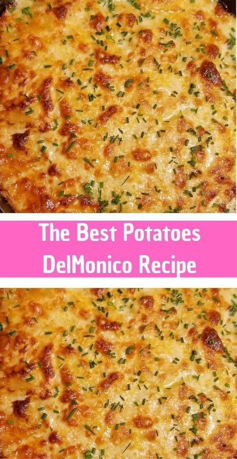 Make this classic Delmonico Potatoes recipe for family dinners or special occasions. This make-ahead casserole is the perfect side dish for beef, pork, or chicken. This recipe is easy, beautiful, and so delicious! Delmonico Potatoes, Easy Potatoes, The Best Potatoes, Recipe For Family, Best Potatoes, Simply Potatoes, Creamy Potatoes, Potato Salad With Egg, Creamy Potato Salad