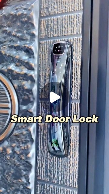 Aleadhomeappliances on Instagram: "Do you like this smart door lock?
#door #lock #smartlock #smartlocks #smarthome #viral #love #art" Lock Door, Smart Door Locks, Smart Door, Smart Lock, Door Locks, Door Lock, Smart Home, Front Door, New Homes