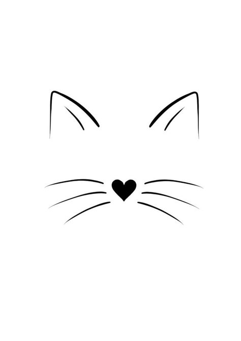 Simple Cat Tattoos For Women, Mini Cat Tattoo Simple, Line Art Cat Tattoo, Minimalist Cat Tattoo, Tattoo Dainty, Tattoo Spine, Dainty Tattoo, Tattoo Star, Friends Tattoo