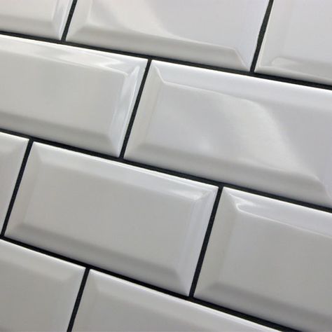 Fast becoming more popular than the larger  subway tiles , small subway tiles in 6x3 size also known as 7.5x15 metro tiles are now available in Dublin ex stock from our Terenure Showroom. Ideal... Subway Tiles Texture, Texture Subway Tile, 3x6 Beveled Subway Tile Backsplash, Topps Tiles Metro Tiles, Subway Tile Backsplashwhich Size Sudway Tile To Use, Mini Metro, Subway Tile Colors, Brick Wall Tiles, Beveled Subway Tile