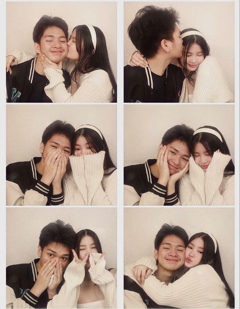 Photo Booth Poses Couple, Photobox Ideas Pose Couple, Photobox Pose, Love Foto, Me And My Boyfriend, Tips Hair, Photobooth Pictures, Couple Poses Reference, 사진 촬영 포��즈