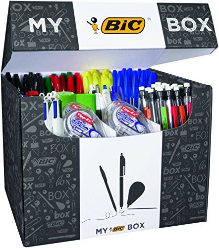 BIC Small Stationery Office Bulk Box (Pack of 120) Bic https://www.amazon.co.uk/dp/B01HCQVGZW/ref=cm_sw_r_pi_dp_x_iwf-yb5VQ1YN4 Stationary Supplies For School, Bic Pencils, Bright Nail Designs, Stationery Obsession, College Supplies, Bic Pens, Art Studio Organization, Stationery Products, Cool School Supplies