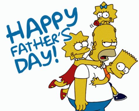 Happy Father's Day GIF - TheSimpsons FathersFay GifForFathers - Discover & Share GIFs Fathers Day Ecards, Happy Fathers Day Photos, Happy Fathers Day Pictures, Fathers Day In Heaven, Happy Fathers Day Greetings, Fathers Day Poems, Happy Fathers Day Images, Fathers Day Pictures, Fathers Day Images