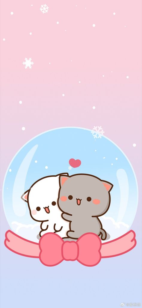 Mochi Cats, Peach And Goma, Peach Goma, Cutest Cats Ever, Peach Cat, Jelly Wallpaper, Peach Wallpaper, Disney Art Drawings, Cute Couple Drawings