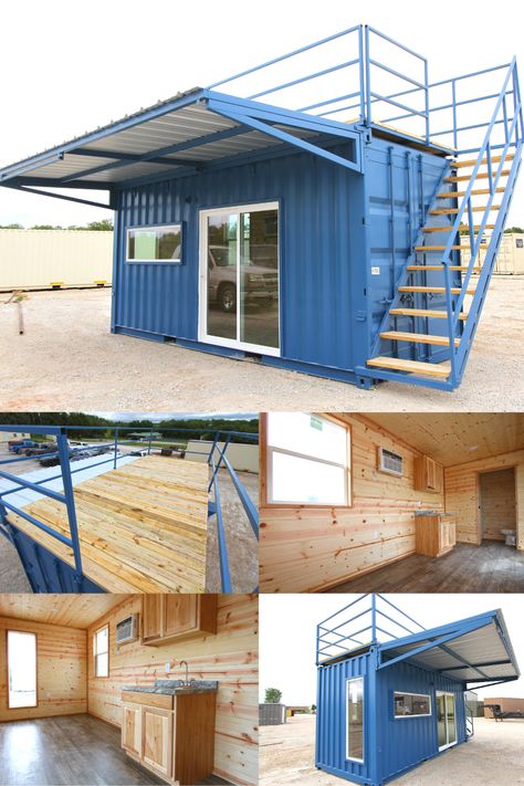 Modern Mexican Home, Small Barn House, Container Conversions, Shipping Container Home Designs, Shipping Container House Plans, Bedroom Barndominium, Container Buildings, Hunting Cabin, Building A Container Home