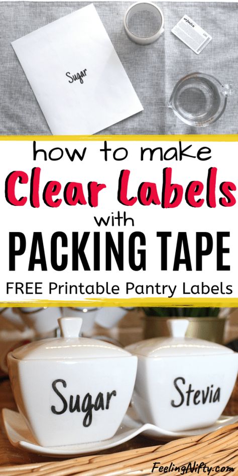 Free Printable Kitchen Labels, Label Ideas For Jars, How To Make Labels For Jars, Waterproof Labels Diy, Diy Labels For Storage Bins, Printable Labels Free Customizable, Diy Labels For Jars, Label Templates Free Printable Editable, Clear Labels For Jars