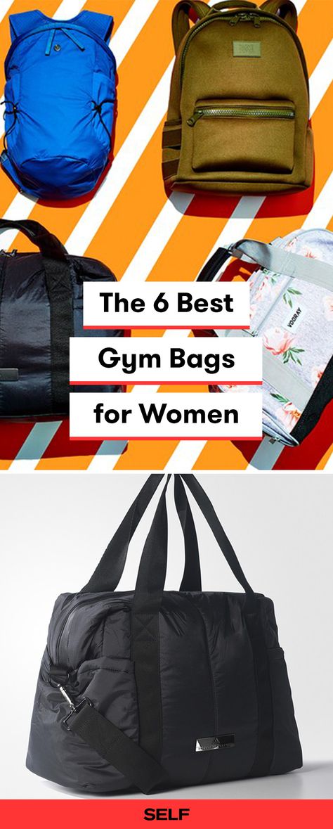 These gym bags for women let you pack the essentials and more. Go from the gym to work in style with brands like Lululemon and Stella McCartney. Gym Totes For Women, Gym Duffle Bag Woman, Lululemon Travel Bag, Gym Backpack Woman, Workout Bags For Women, Cute Gym Bags For Women, Women’s Gym Bag, Gym Backpack Aesthetic, Small Gym Bag For Women