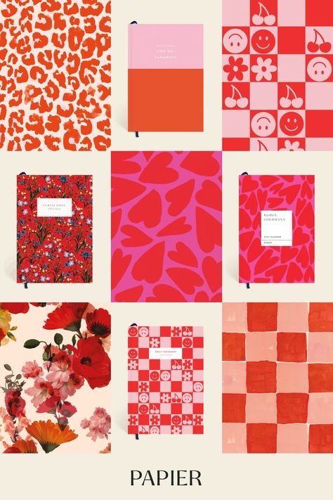 Notebook Cover Design, Valentines Patterns, Creative Planner, Wedding Products, Pattern Design Inspiration, Textile Pattern Design, Cute Home Decor, Stationery Collection, Paper Products