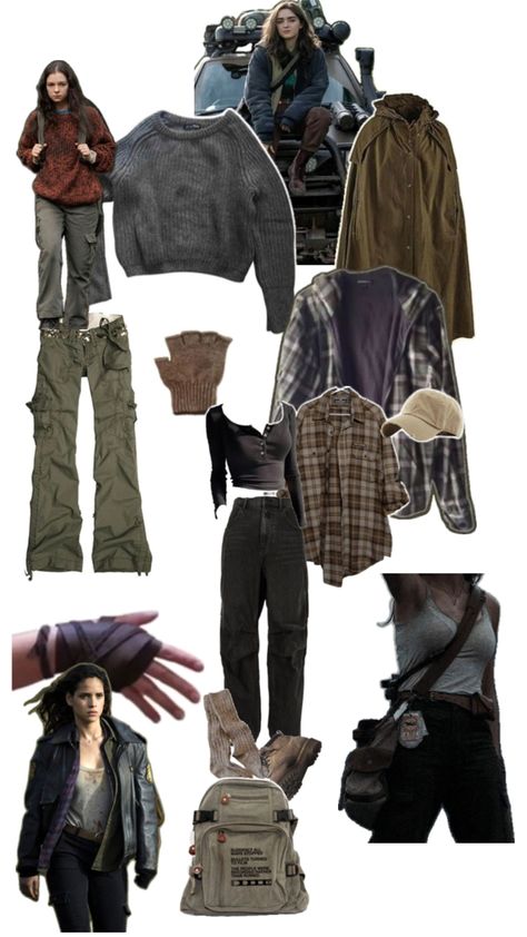 Dystopia Distopia Aesthic Outfit, Tmr Outfits, Dystopia Outfit, Dystopian Aesthetic Clothes, Dystopia Fashion, Dystopian Clothes, Dystopian Outfits, Apocalypse Outfit, Zombie Apocalypse Outfit