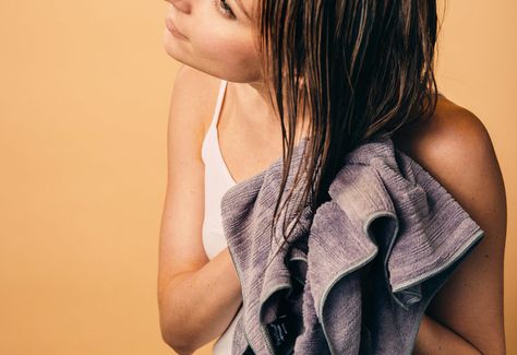 Towel Hair Aesthetic, Hair Drying Towels, Hair In Towel Photoshoot, Hair Plopping Towel, Hair Styling Tips, Wet Style, Towel Dry Hair, Hair Towel, Cute Selfies Poses