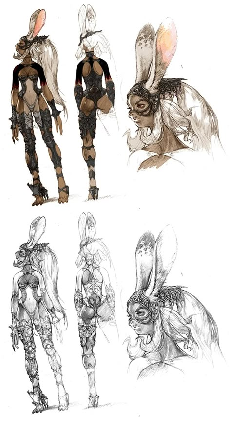 Final Fantasy XII concept art | Final Fantasy Wiki | Fandom Fran Cosplay, Viera Final Fantasy, Final Fantasy Xii, Final Fantasy Artwork, Heroic Fantasy, Final Fantasy Art, 캐릭터 드로잉, Concept Art Character, Game Concept Art