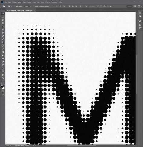 Halftone Poster Typography, Halftone Effect Photoshop, Blurry Typography, Halftone Typography, Illustrator Text Effects, Halftone Poster, Adobe Design, Adobe Photoshop Design, Photoshop Text Effects