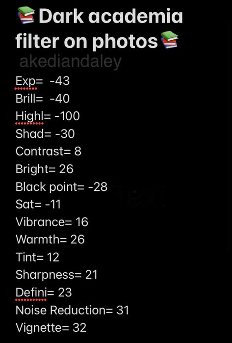 This is a dark academia filter i made myself📚 Dark Academia Filter, Kunci Piano, Vintage Photo Editing, Photography Editing Apps, Dark Academy, Fotografi Iphone, Phone Photo Editing, Filters For Pictures, Photo Editing Vsco